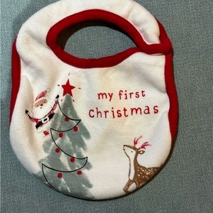 My 1st Christmas Bib